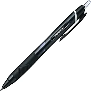 قلم حبر جاف Uni-ball Jetstream Sport - 0.7 ملم - أسود 10 قطع