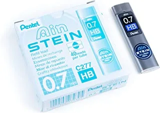 Pentel Ain Stein HB Grade Refill Lead, 0.7 mm - Pack of 12