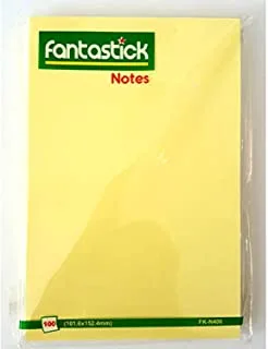 Fantastick FK-N406 Stick Notes 12-Pieces, 4 x 6 inch Size, Multicolour