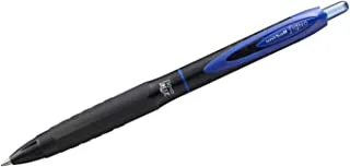 Uni-Ball Signo Umn-307 Gel Ink Rollerball قلم قابل للسحب لون حبر سائل أزرق X 1 قلم واحد