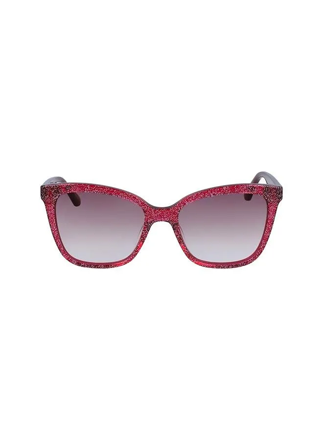 Karl Lagerfeld Women's Full Rim ZYL Butterfly  Sunglasses KL988S-133-5418