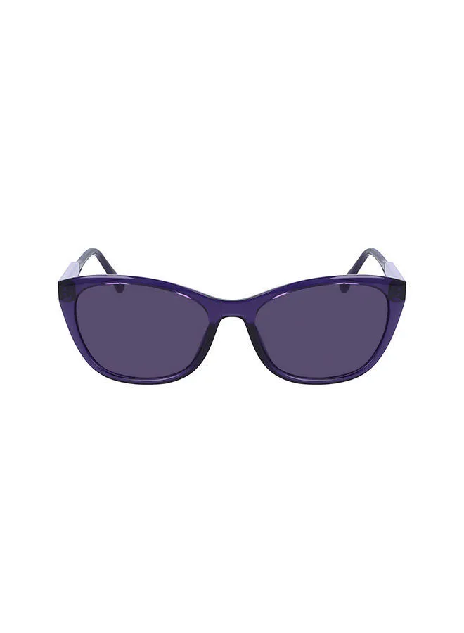 Calvin Klein Jeans Women's Full-Rim Injected Cat Eye Sunglasses CKJ20500S-505-5717