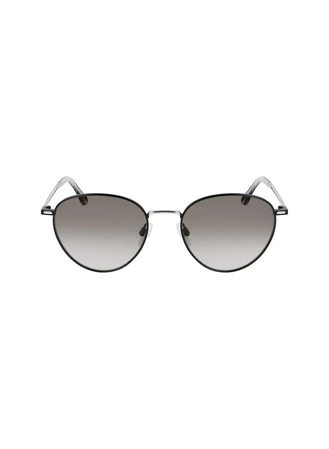 CALVIN KLEIN Women's Full-Rim Metal Round Sunglasses - Lens Size: 52 mm