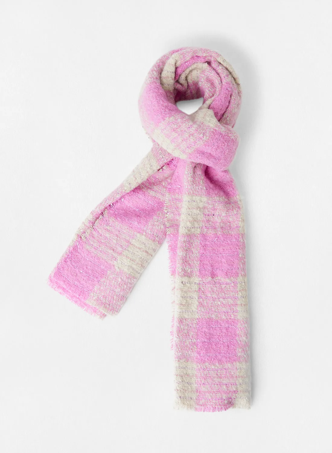 ONLY Printed Scarf Pink