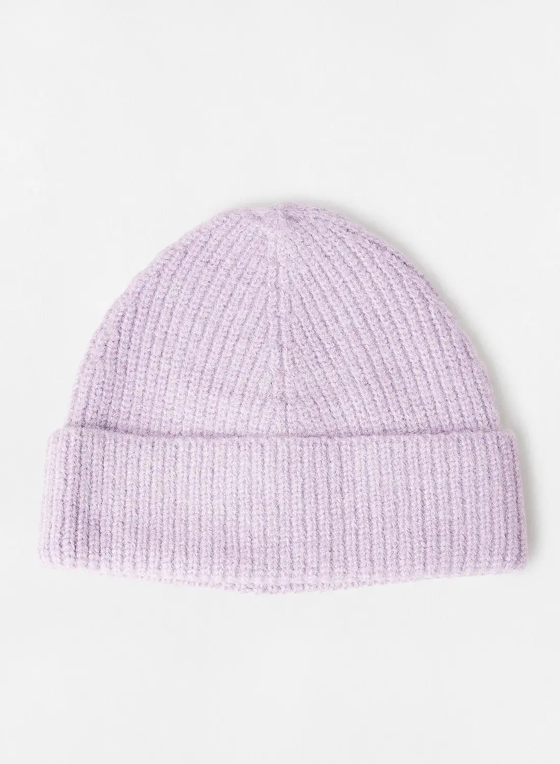 ONLY Knitted Beanie Purple