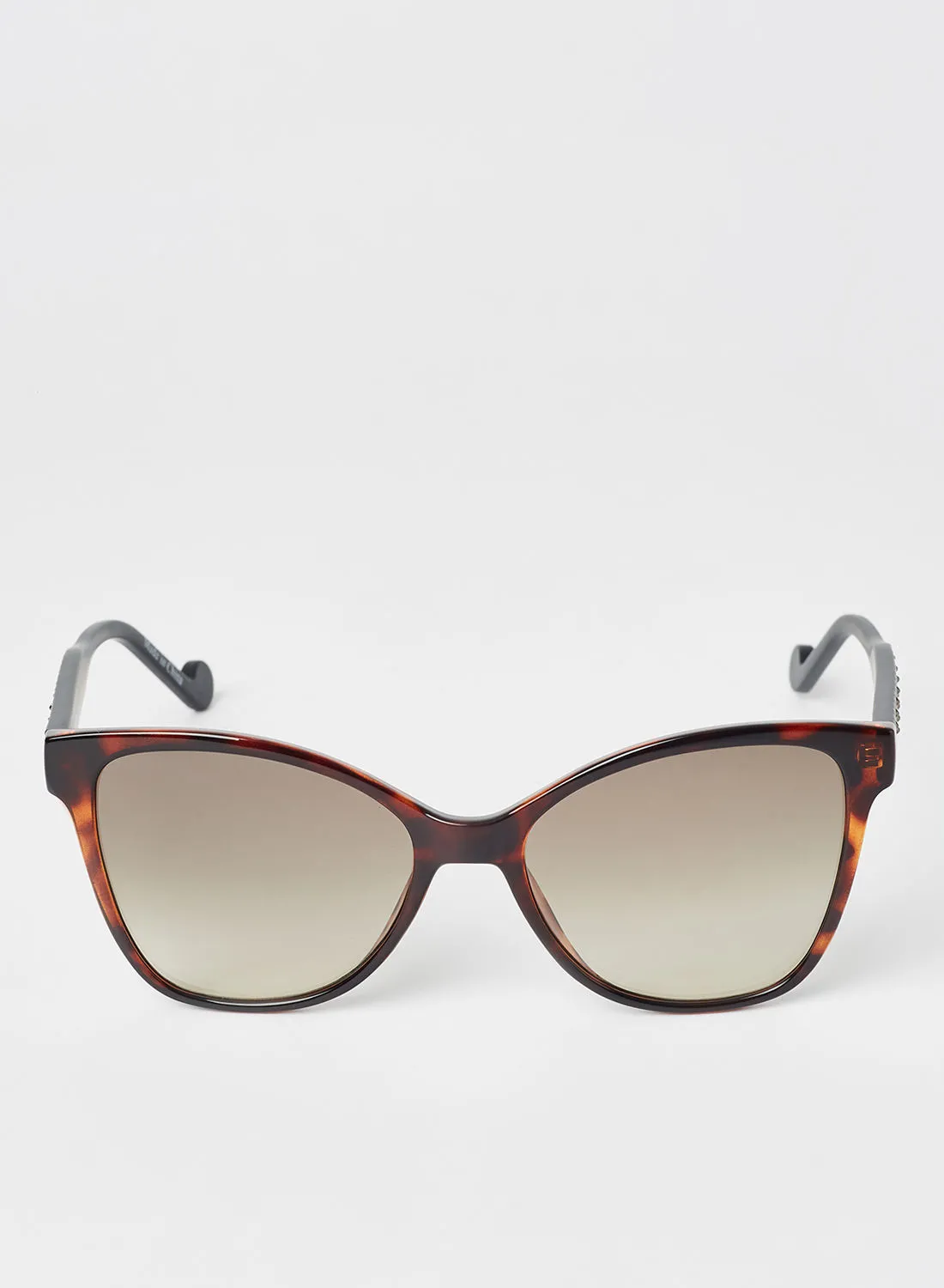 Liu Jo Women's Full Rim Injected Butterfly Sunglasses - Lens Size: 55 mm