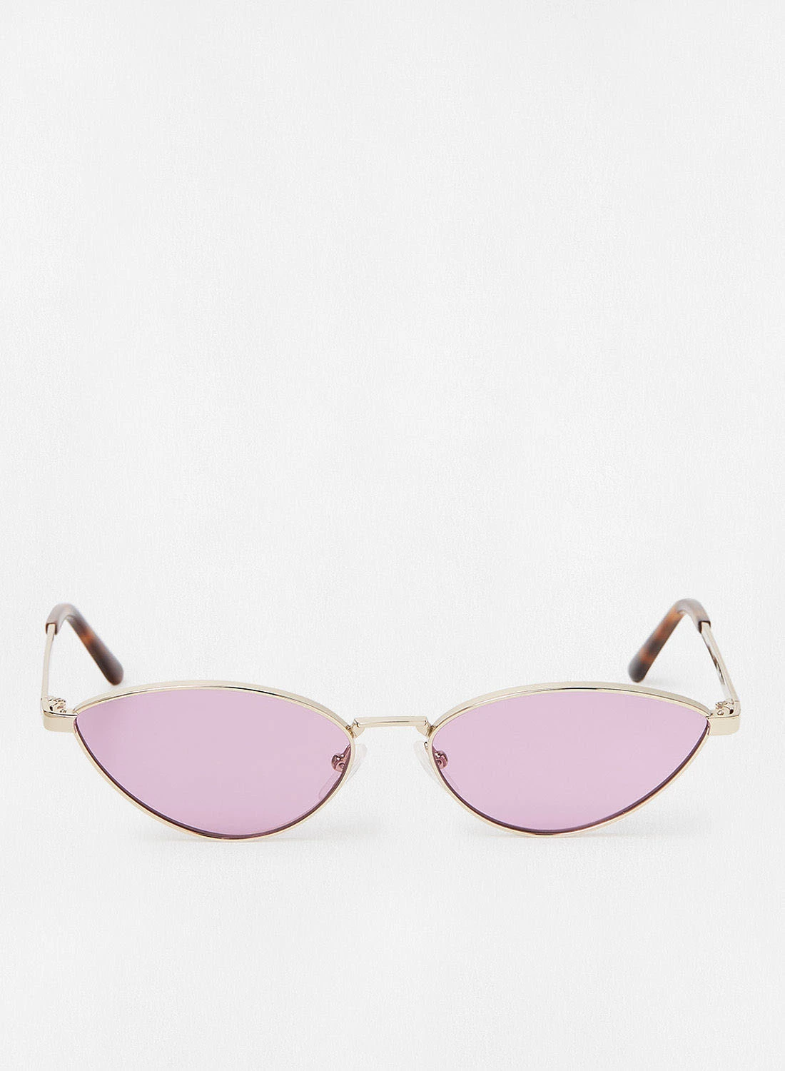 نظارة شمسية كارل لاغرفيلد بيضاوية واقية من الأشعة فوق البنفسجية للنساء - مقاس العدسة: 57 مم