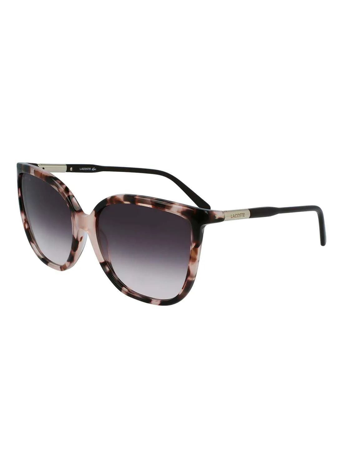نظارة شمسية لاكوست للنساء بإطار كامل من طراز ZYL Butterfly L963S-610-5916