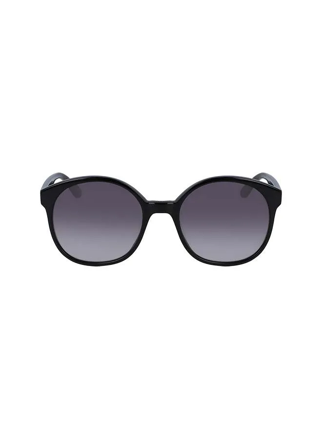 Karl Lagerfeld Women's Full Rim ZYL Round  Sunglasses KL6015S-001-5619