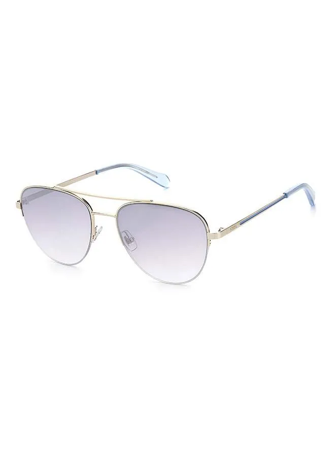 FOSSIL Women's Aviator Sunglasses 203764