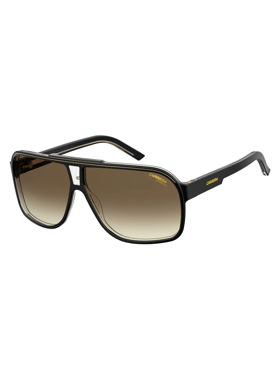 CARRERA Men's Rectangular Sunglasses - Lens Size : 64 mm