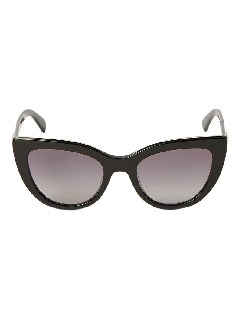 Longchamp Women's Full Rim Acetate Butterfly Sunglasses - Lens Size: 51 mm