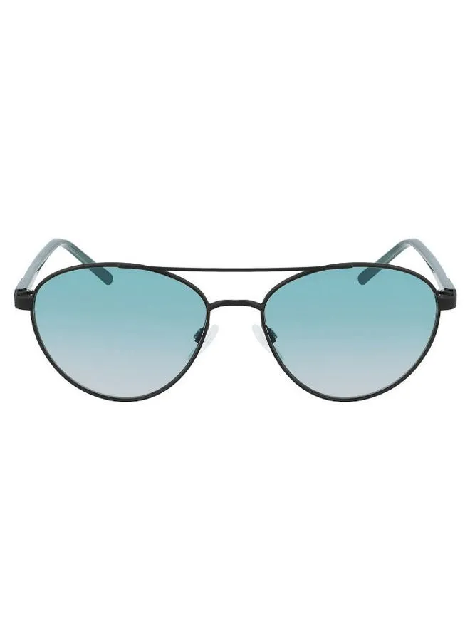 DKNY نظارة شمسية نسائية بإطار كامل عين القطة - مقاس العدسة: 54 مم