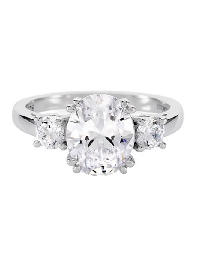 BUCKLEY LONDON The Flawless Collection - Oval Trinity Ring