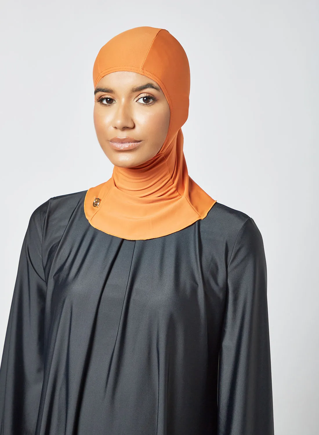 سيان ماري ملابس السباحة ذات التغطية الكاملة حجاب برتقالي