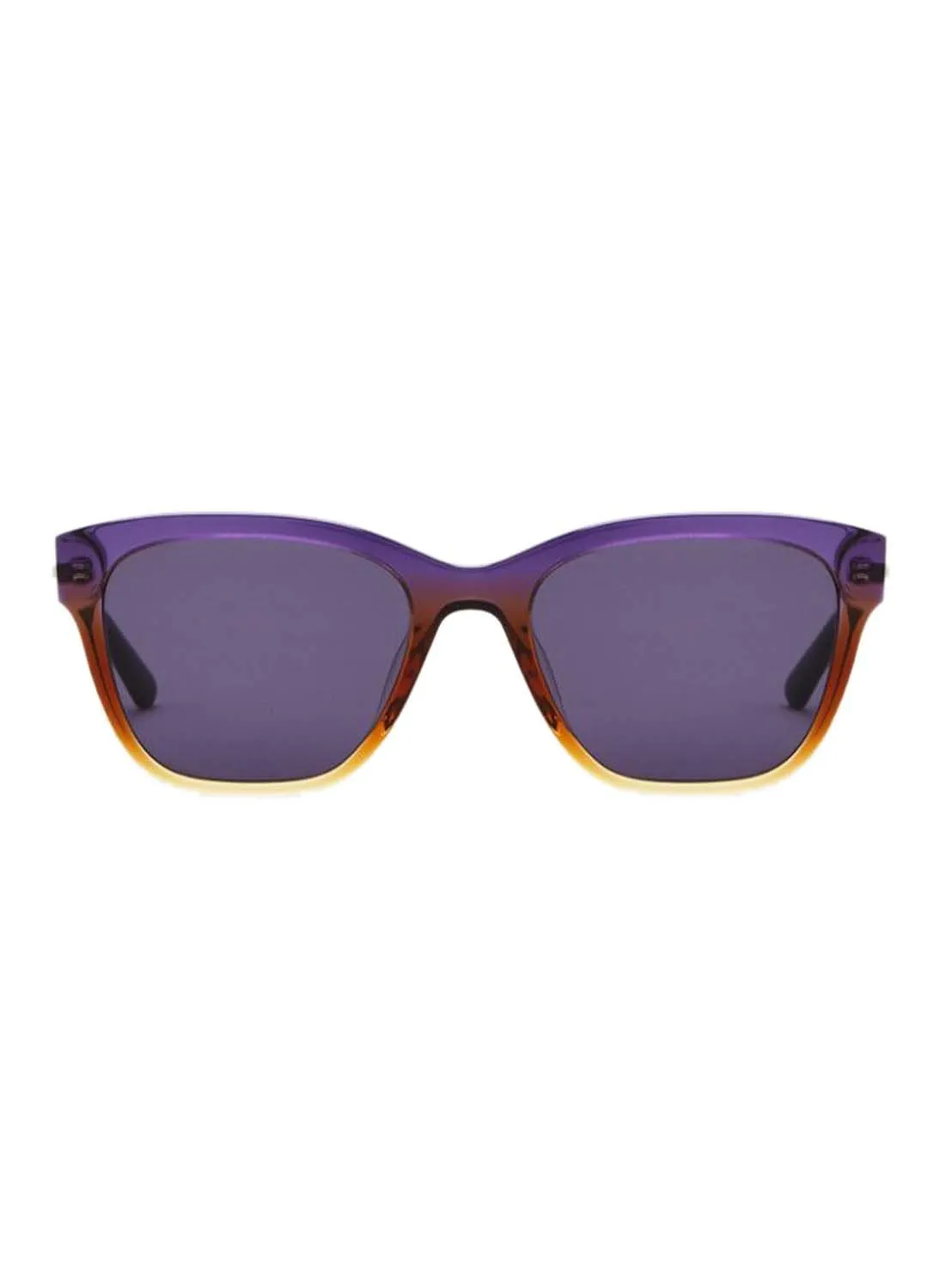 CALVIN KLEIN Women's Full Rimmed Square Frame Sunglasses - Lens Size: 55 mm