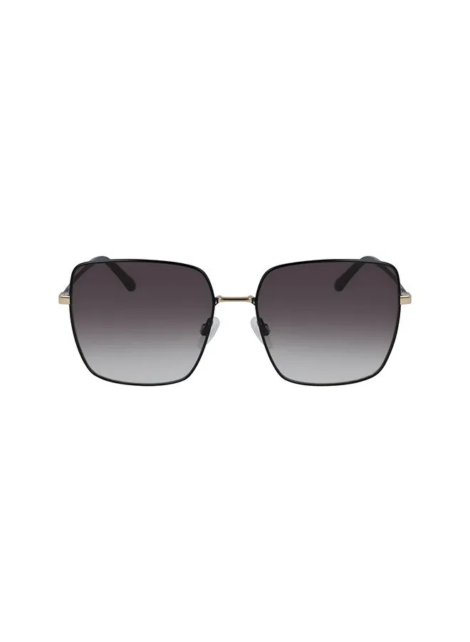 CALVIN KLEIN Women's Full Rimmed Square Frame Sunglasses - Lens Size: 58 mm