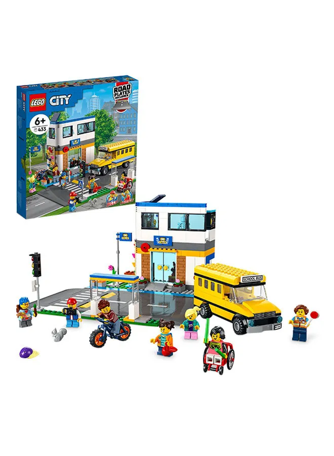LEGO 60329 City School Day  Building Kit 433 Pieces 6+ Years