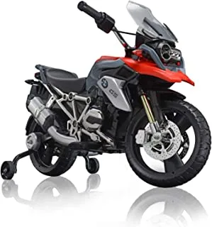 Rollplay BMW 1200 GS 12 V Rouge Motorcycle ، تعمل بالبطارية ، سرعة تصل إلى 4Km / H