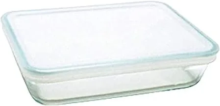 Pyrex Dish With Plastic Lid - Rectangular 1.5L - 242P000/6146