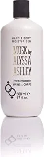 Alyssa Ashley Musk Hand & Body Moisturiser Lotion 500ML
