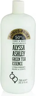 Alyssa Ashley Green Tea Hand & Body Moisturiser Lotion 750ML