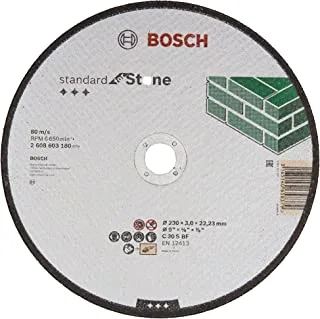Bosch Pro Diamanttrennscheibe Standard for Stone Stein für Winkelschleifer (Ã˜ 115 mm)
