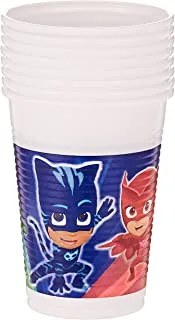 Procos PJ Masks Entertainment One Plastic Cups 200 ml