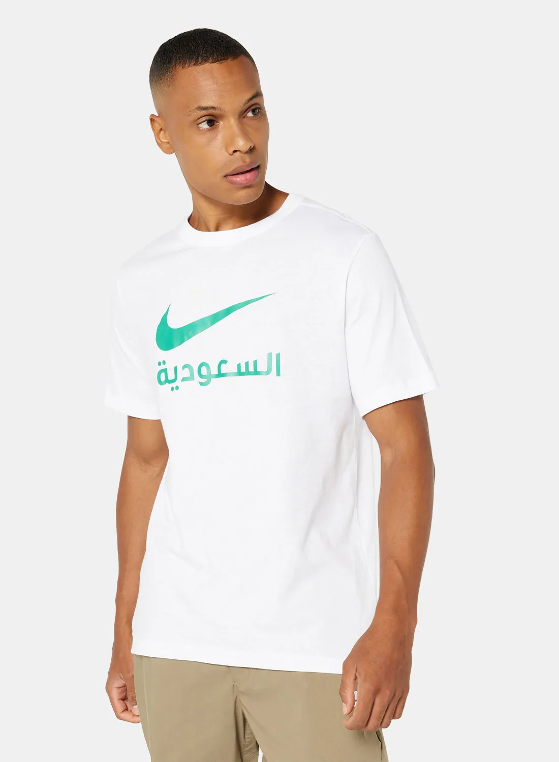 Nike Saudi Arabia Swoosh T-Shirt (Arabic)