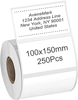 ECVV Direct Thermal Labels 2 Roll Self-Adhesive Address Shipping Mailing Postage Blank Stickers 5.91