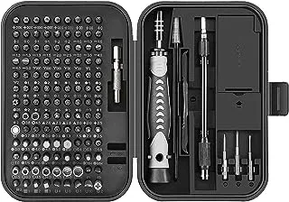 SCIENISH Precision Screwdriver Set, New Version 130 in 1 Screwdriver Kit with 120 Screwdriver Bits, Repair Tool Kit with Magnetizer for Smart Phone, Household Appliances
