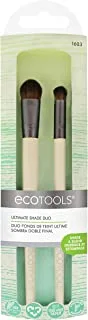 EcoTools Ultimate Shade Makeup Brushes, Blending for Powder and Cream Eye Shadows, Set of 2