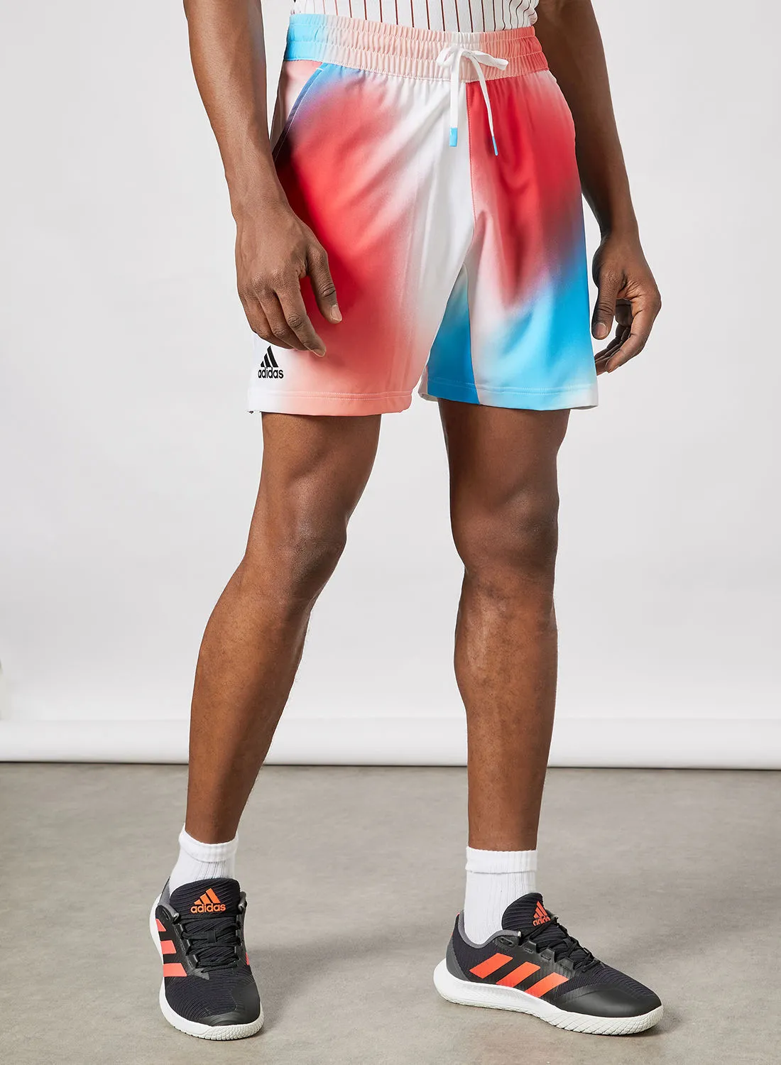 Adidas Melbourne Tennis Ergo Printed Shorts