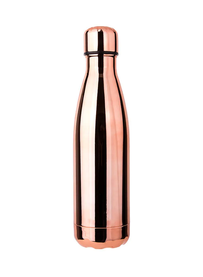 Generic Vacuum Insulated Water Bottle Copper 26.5 x 7centimeter