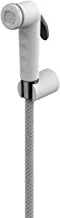 Idrospania Anti Twist Bidet Hand Shower Sprayer Shattaf 80 mm With Hose 120 Cm, Sprayer, for Toilet, Handheld Toilet Spray White 70021