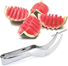 Stainless Steel Watermelon Slicer -Silver- 18x3x3cm