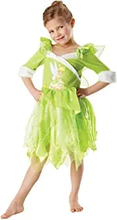 Disney Rubie's Official Princess Winter Wonderland Tinkerbell Book Week and World Day Costume - Green, Medium, 5-6 Years M 881869M