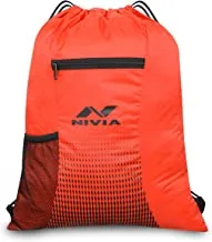 NIVIA String Bag with Sipper Pocket - RED