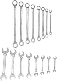 Suzec Johnson Series Jl001002 8 Pcs Double Ended Spanner Set & 8-Pieces Ring Spanner Set Combo (Ring/Double Spanner Combo)