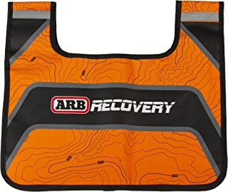 ARB ARB220 Offroad Winch Cable Recovery Damper باللون البرتقالي والأسود الخطي Dampener