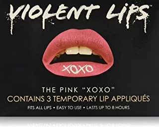 Violent Lips Temporary Lip Tattoos - Pink XOXO
