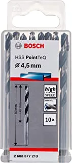 Bosch Pack of 10 Metal Twist Drill Bits - 2608577213
