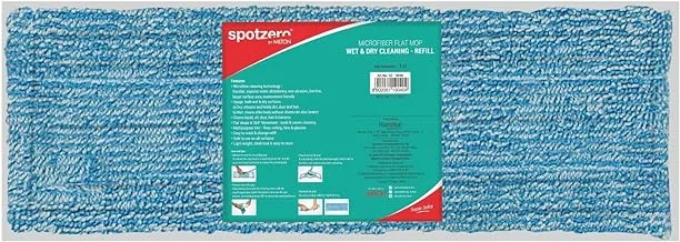 Spotzero Wet and Dry Cleaning Microfiber Flat Refill Mop