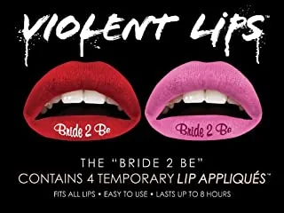 Violent Lips Temporary Lip Tattoos - Bride to Be
