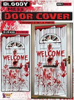 Forum Novelties Bloody Welcome Door Cover 75x150cm