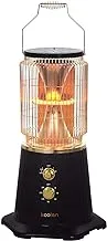 Koolen Heater Round Tube 1800 W Black & Gold with fan