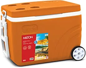 Milton super chill ice storage pail, 70 liter capacity, orange