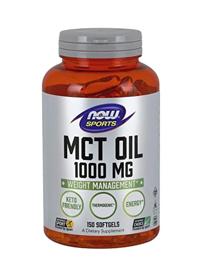 Now Foods Now Sports, Mct Oil 1000mg 150 Softgels