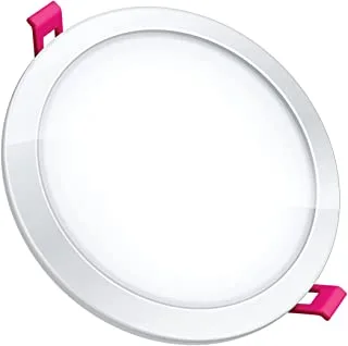 Rafeed LED Ceiling Panel Downlight, Recessed Lighting, 24W, 6000K White Light, SMD, 1850lm, Energy Saver, Efficient, Commercial LED Downlight, Interior Lighting, High Performance Downlight NV60228