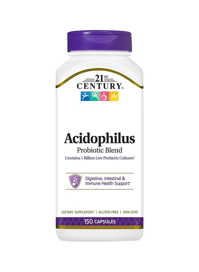 21st CENTURY Acidophilus Probiotic Blend High Potency 150 Capsules